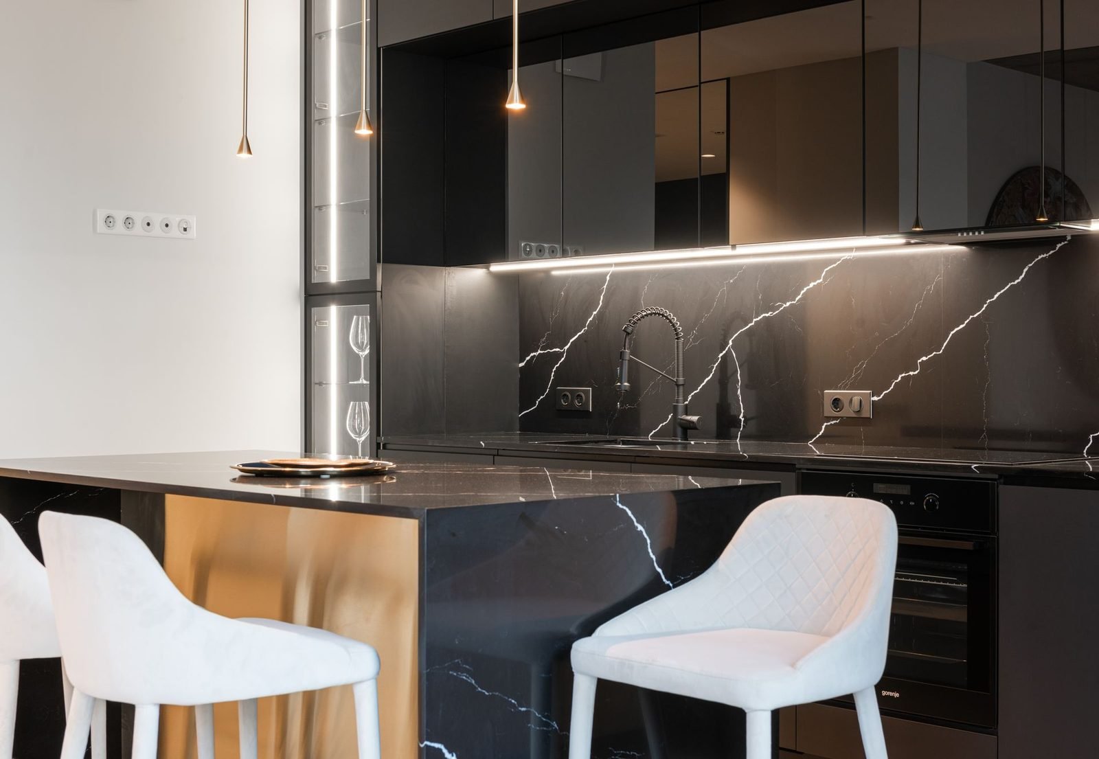Island modular kitchen